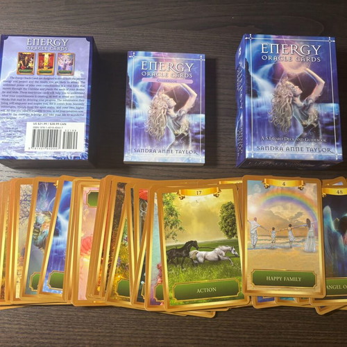 Energy Oracle Cards Tarot Cards by Sandra Anne Taylor brand new