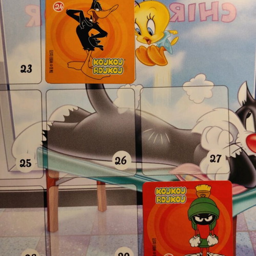 Looney Tunes Koukou Roukou Album 2016-17 used