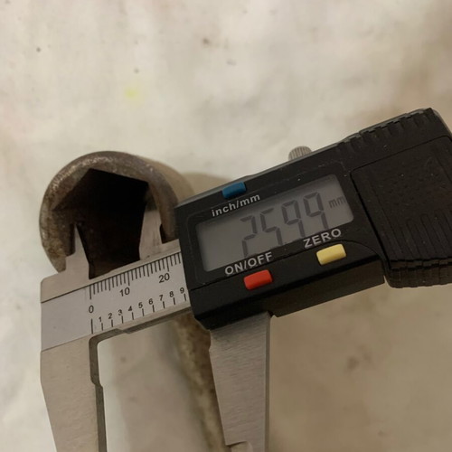 Bolt wrench 25mm used key for bolts