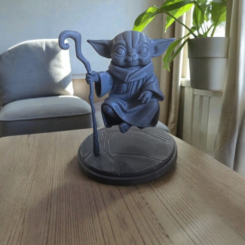 Baby Yoda 3D printed figure like new