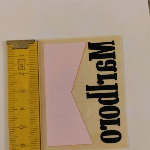 Marlboro transparent window sticker 90's like new, collectible