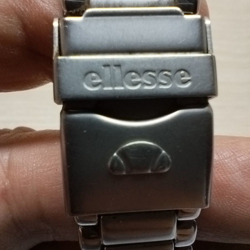 Ellesse unisex watch like new, silver, waterproof 100m
