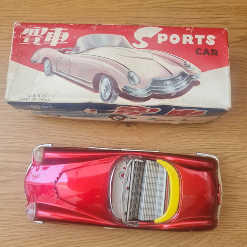 MF772 open race car model used