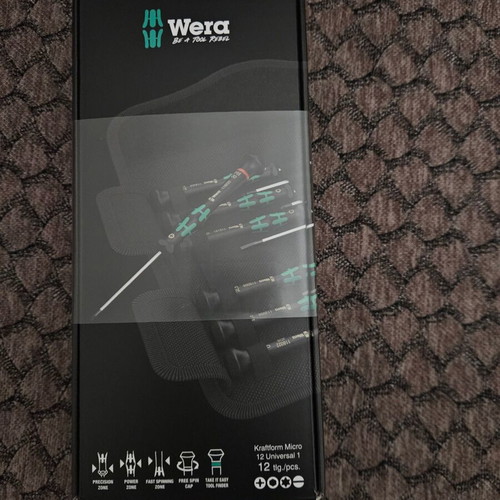Wera Set of 12 Precision Screwdrivers New
