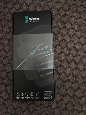Wera Set of 12 Precision Screwdrivers New