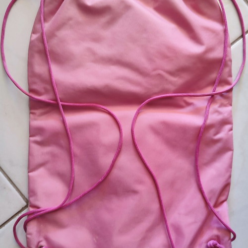 Gim Disney Princess Backpack used, pink with Aurora, Belle, Cinderella