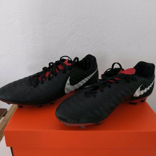 Nike Tiempo Legend 7 Pro football shoes used, size 42.5, black red