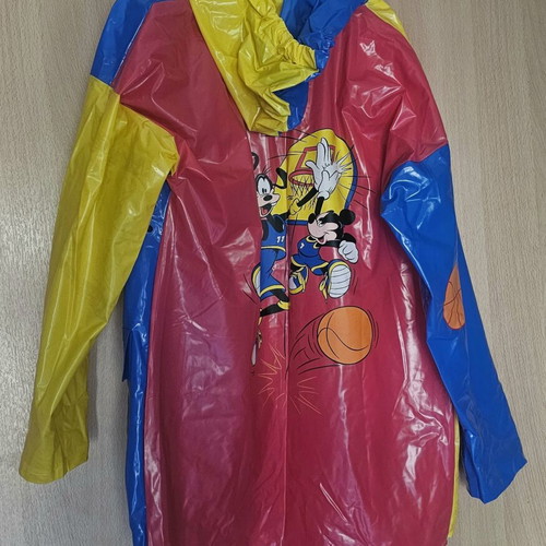 Disney Mickey & Goofy vintage kids' raincoat, size 6