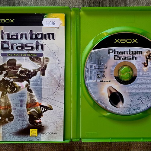 Phantom Crash Xbox game used, complete