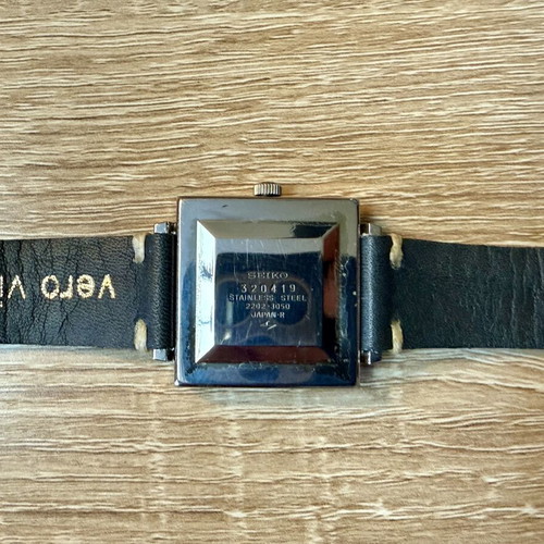 Seiko 2202-3050 Vintage watch like new, blue, manual winding