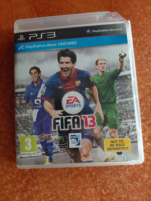 Fifa 13 PS3 game used, sports genre