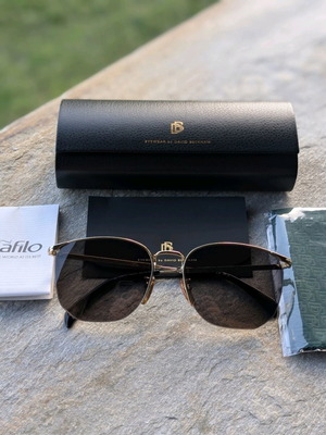 Men's David Beckham sunglasses, new, black