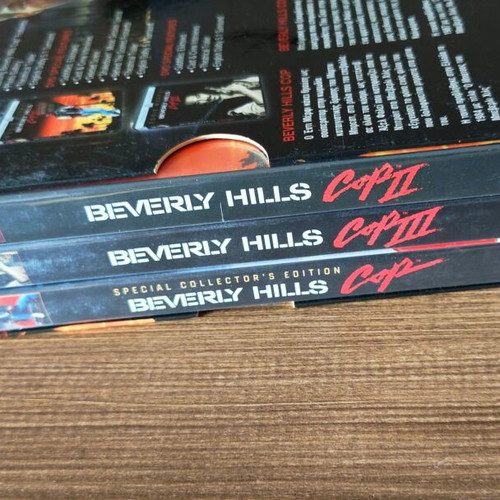 Beverly Hills Cop Trilogy DVD used with Greek subtitles