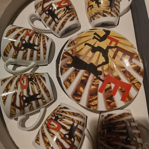 Coffee and tea cups set, like new, pack of 12