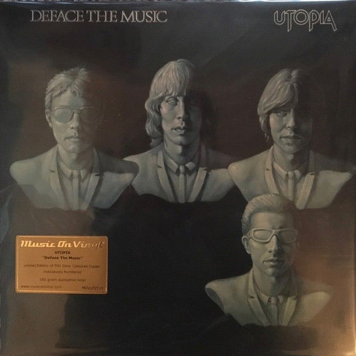 Utopia Deface The Music LP, Music on Vinyl, art rock, prog rock 1980