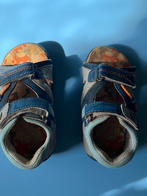 Baby leather shoes used for boy size 22