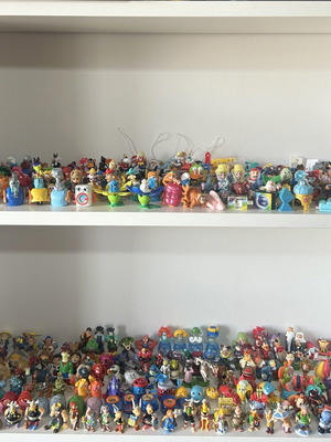 Kinder vintage figures, pack of 330+