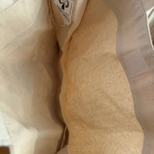 Crete small handbag like new, beige multicolor