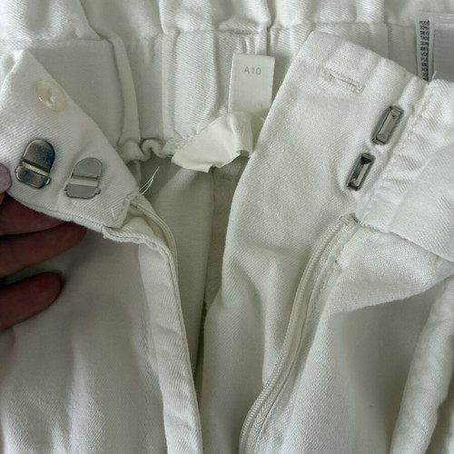 H&M Women's Pants like new, cotton, white, size XL