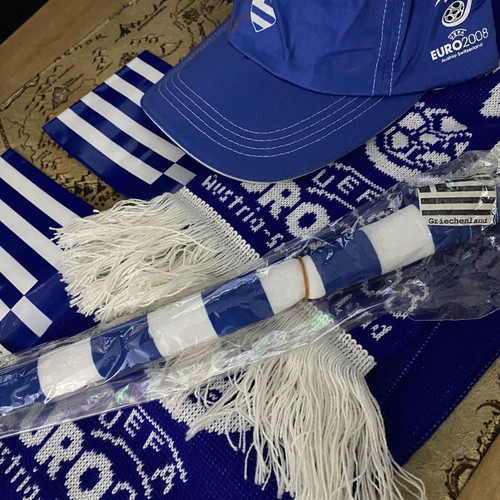 Collectible Greece National Team Kit Euro 2008 new, authentic