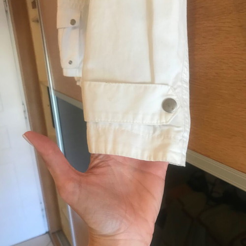 H&M white jacket small used