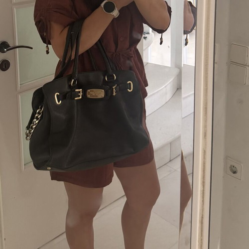 Michael Kors shoulder bag used, classic black