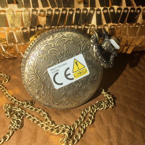 Vintage Old Ironsides Pocket Watch 1797-1997 New