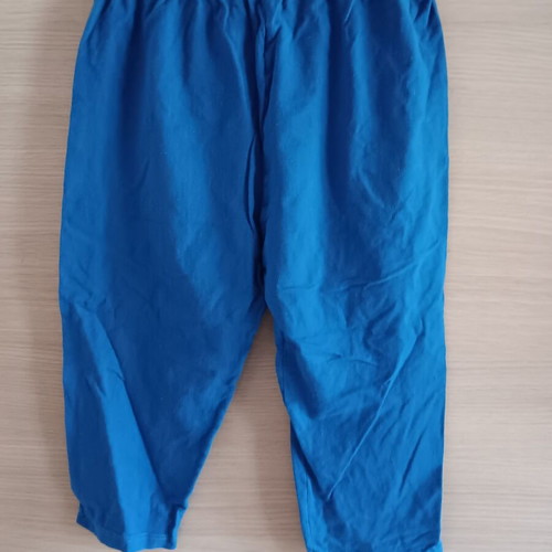 Women's knee-length leggings used, blue, size XL