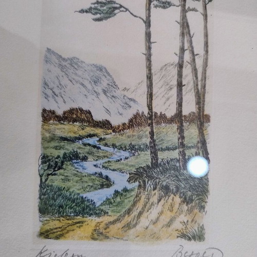 Framed painting like new, 37x22 cm