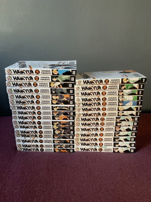 Haikyuu manga collection volumes 1-31 (missing 29) English