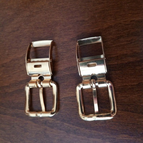 Gutos gold-plated belt buckles set used, 1960 West Germany