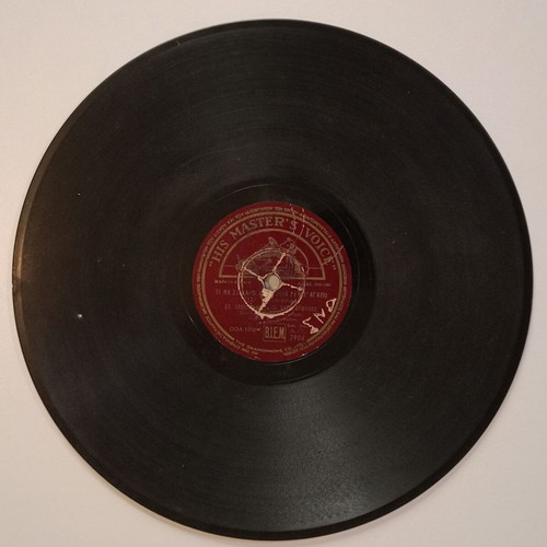 His Master's Voice 78rpm record A.O. 2906 used with Stavros Tzouanakos songs