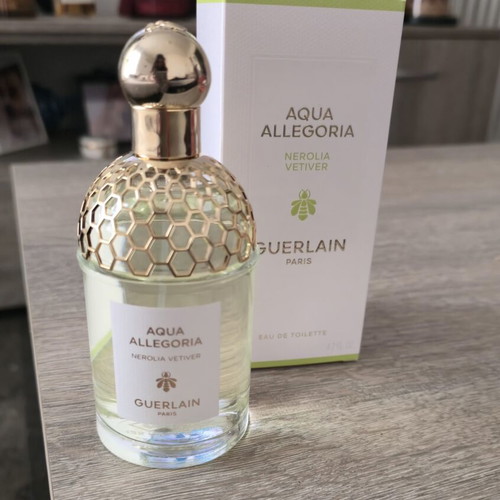 Guerlain Aqua Allegoria Nerolia Vetiver Eau de Toilette 125 ml like new, 2 sprays missing