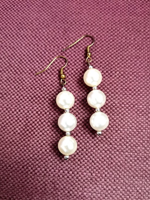 Handmade earrings women new with gold or silver clasps
