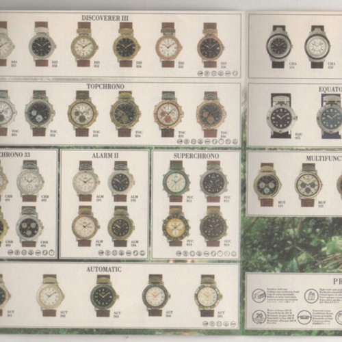 Camel Trophy Adventure Watches catalog 1996 used