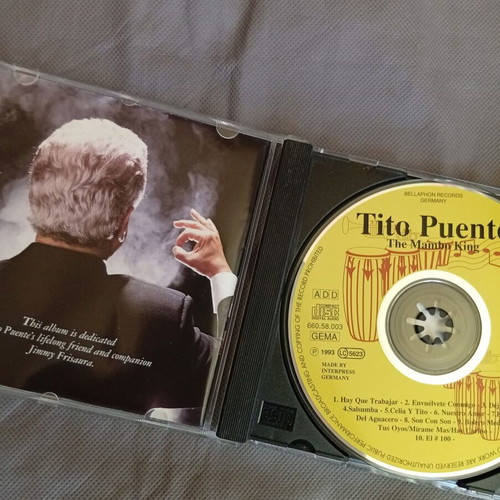 Tito Puente The Mambo King 100th LP CD like new, Latin