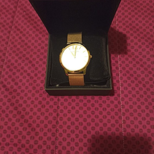 Gregio women's watch like new, waterproof, gold color