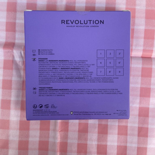 Revolution X Friends Monica eyeshadow palette new
