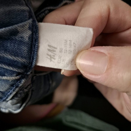 Baby denim pants H&M used for 12-18 months