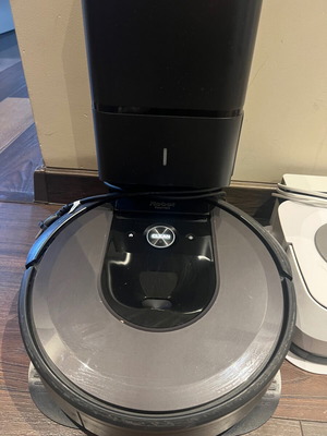 iRobot vacuum cleaner used