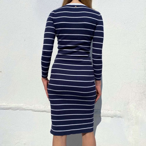 Guess dress, white and blue, size S
