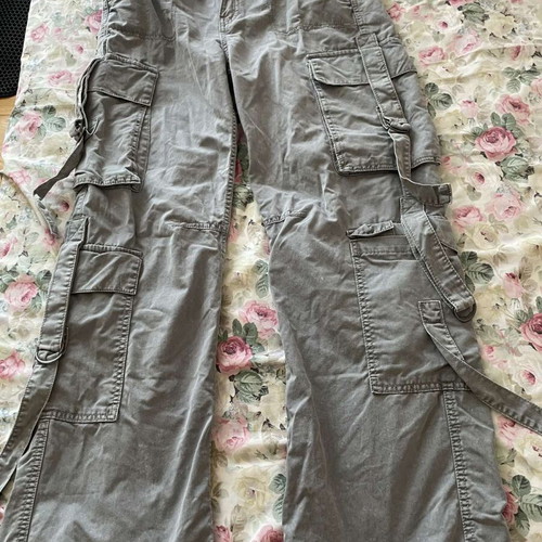 Bershka cargo pants new, unworn, gray, size L