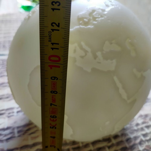 World globe lamp
