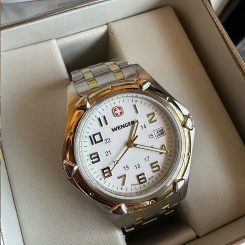 Wenger wristwatch used, Swiss made