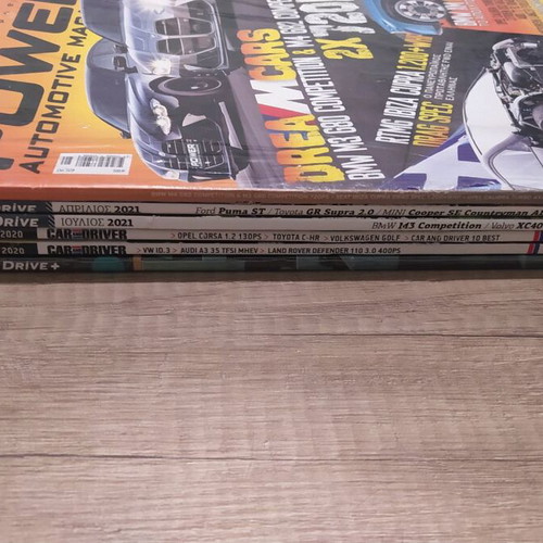 Car magazines used, pack of 5 including Drive and Car and Driver