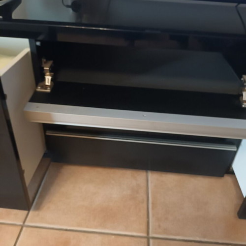 IKEA TV stand 1.80x40x50 cm, black lacquered