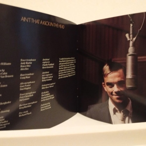 Robbie Williams Swing When You're Winning CD album used, jazz