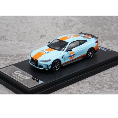 TM 1:64 M4 Gulf Advan Coupe Diecast Metal Car new toy car