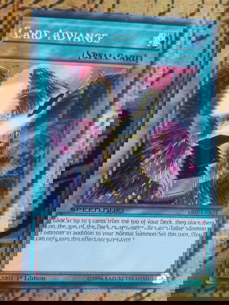 Card Advance (Speed Duel, Yugioh)