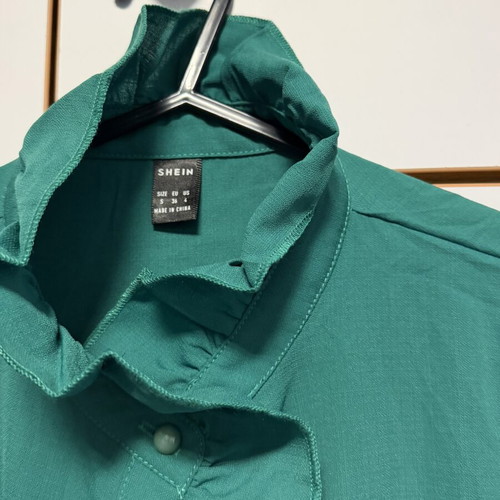 Shirt Shein green size S like new